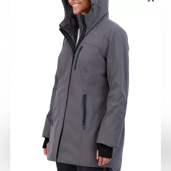Sebby Collection Women's Heavyweight Softshell Coat, jacket women’s jacket - Picture 7 of 12